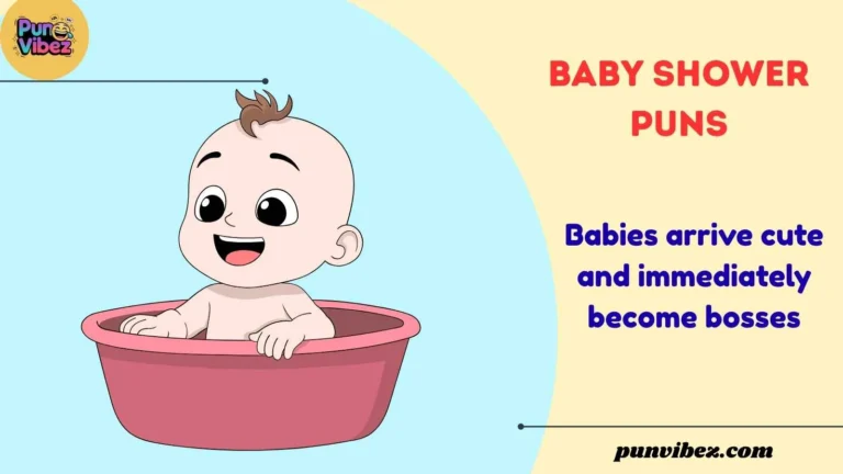 baby shower puns