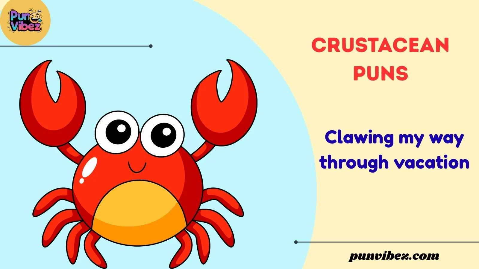 crustacean puns