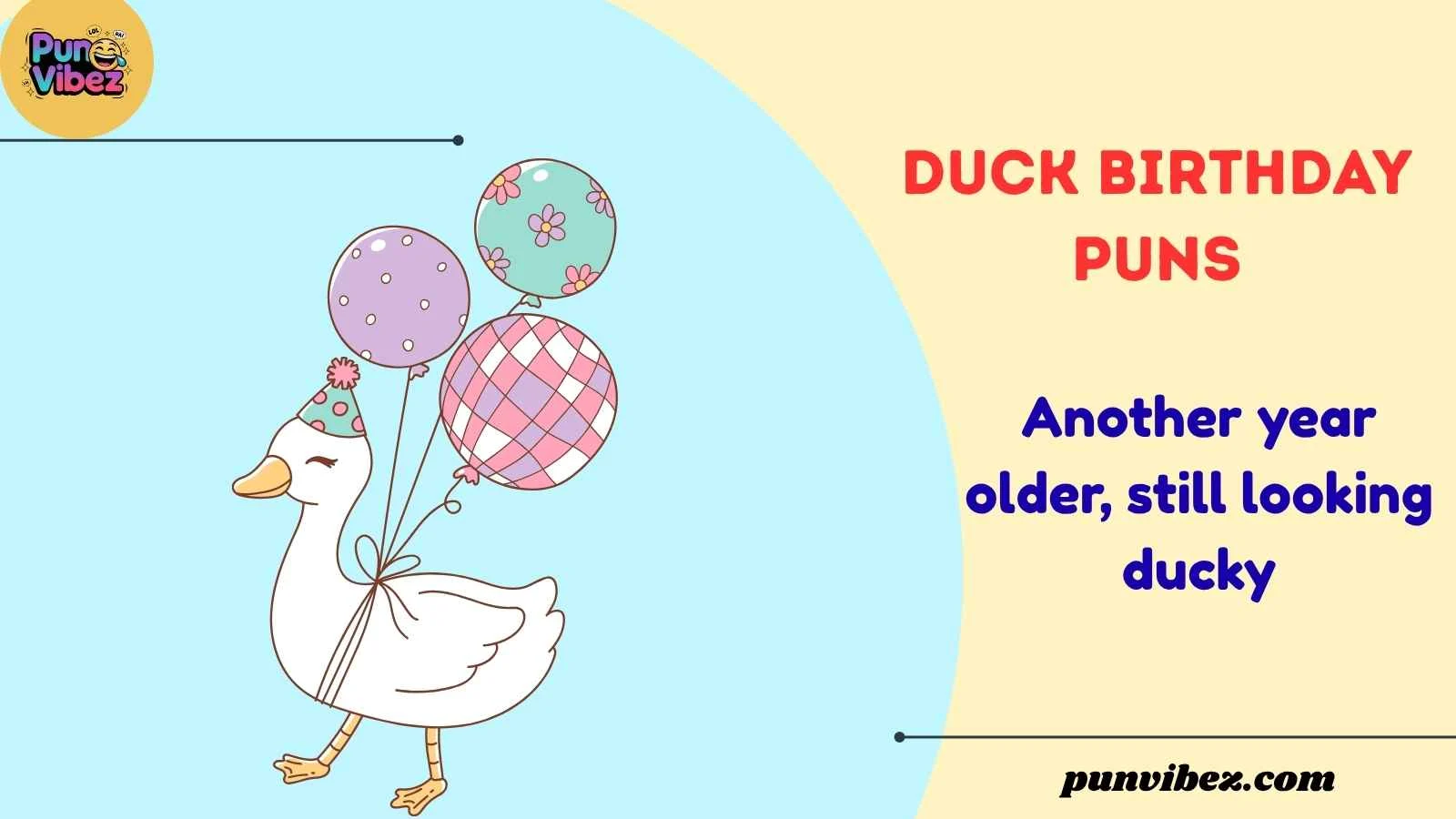 duck birthday puns