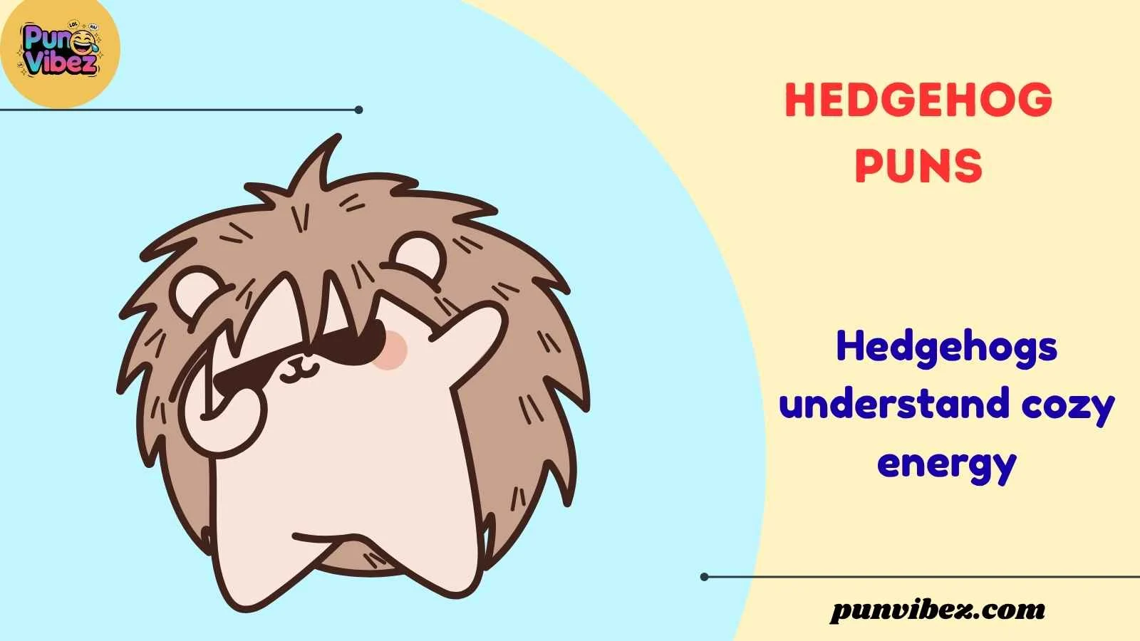 hedgehog puns